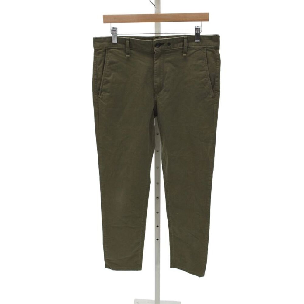 Rag & Bone Mens Chino Pants Green Cotton Military Inseam 28 Size 33